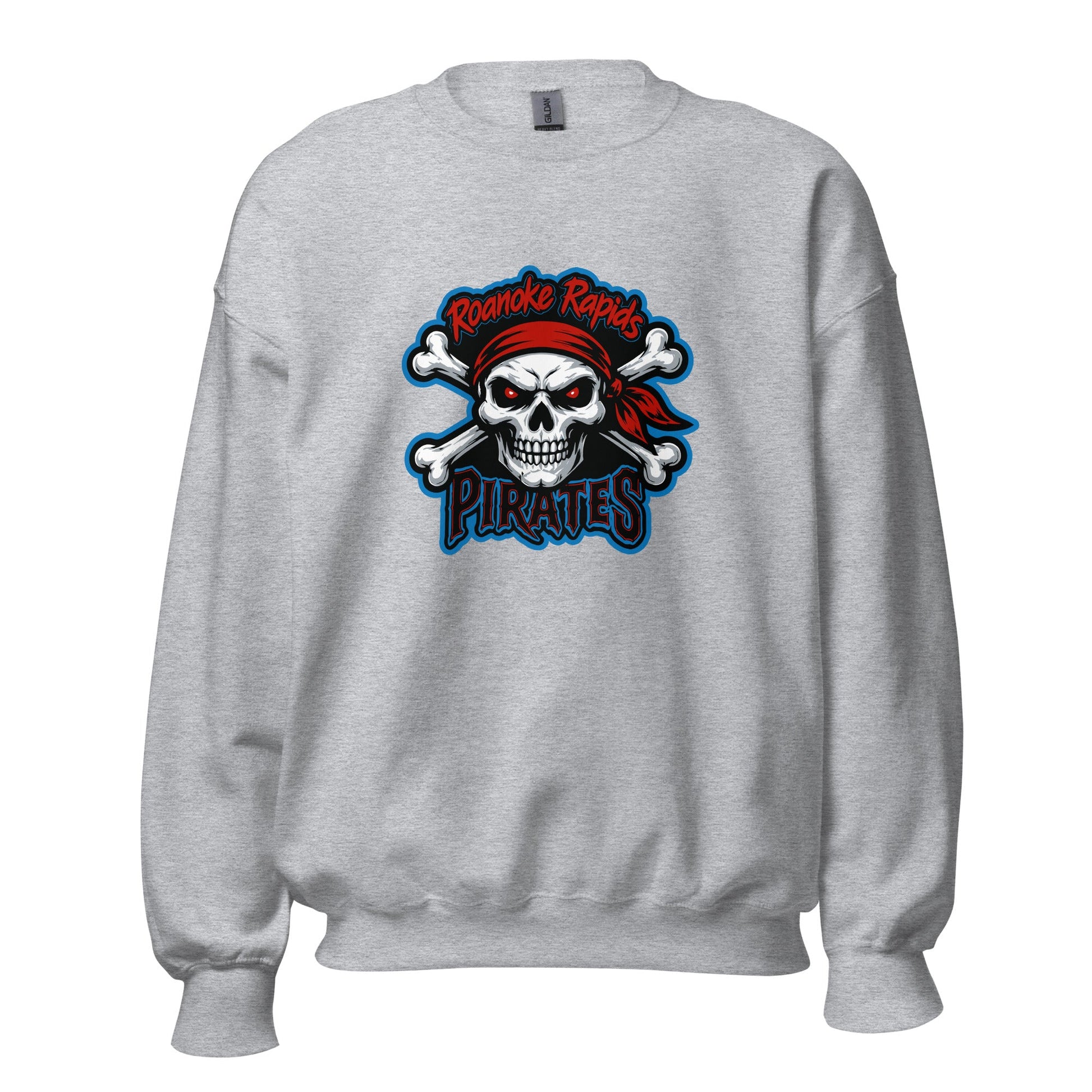 Classic | Sweatshirt | Roanoke Rapids Pirates | River Raiders Logo