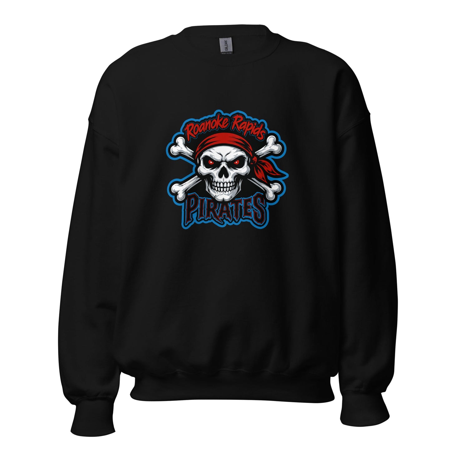 Classic | Sweatshirt | Roanoke Rapids Pirates | River Raiders Logo