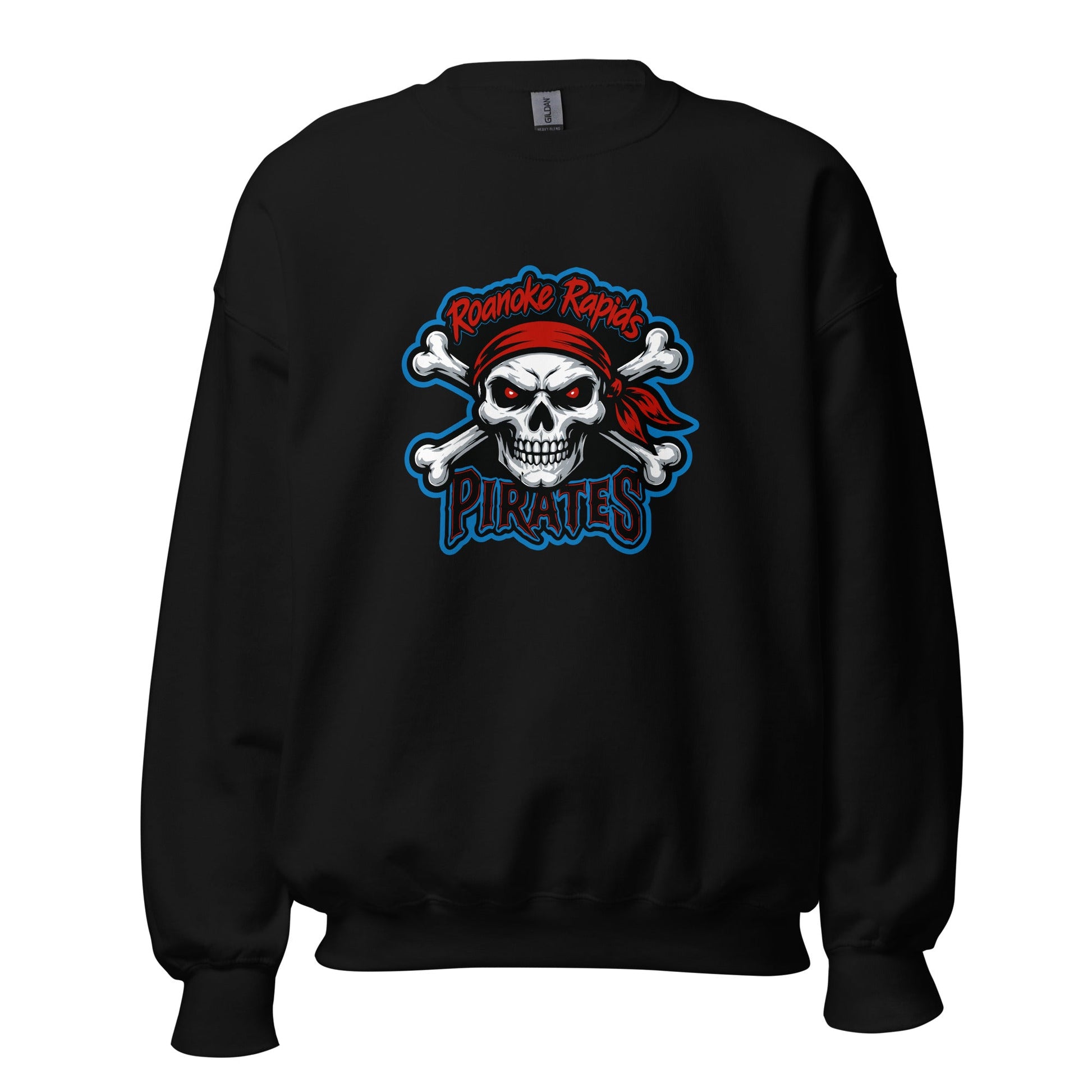 Classic | Sweatshirt | Roanoke Rapids Pirates | River Raiders Logo