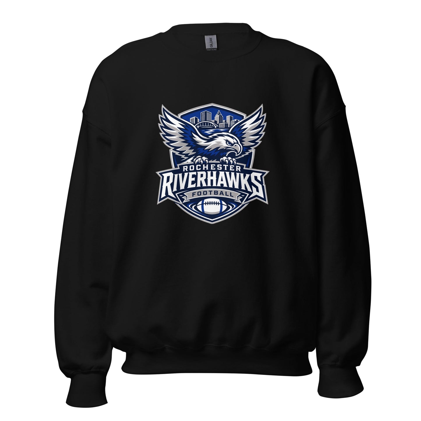 Classic | Sweatshirt | Rochester Riverhawks | Shield Logo
