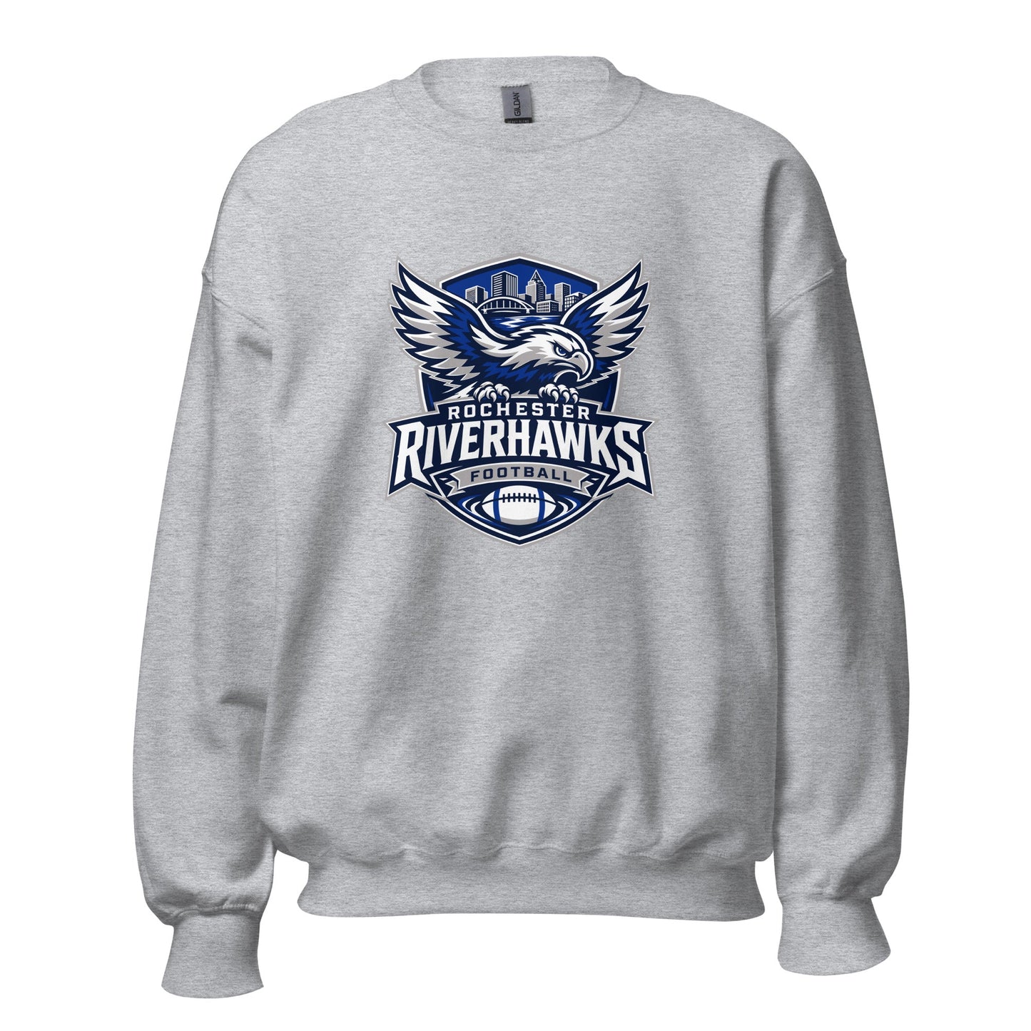 Classic | Sweatshirt | Rochester Riverhawks | Shield Logo
