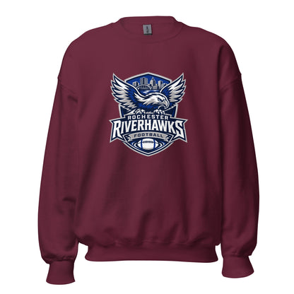 Classic | Sweatshirt | Rochester Riverhawks | Shield Logo