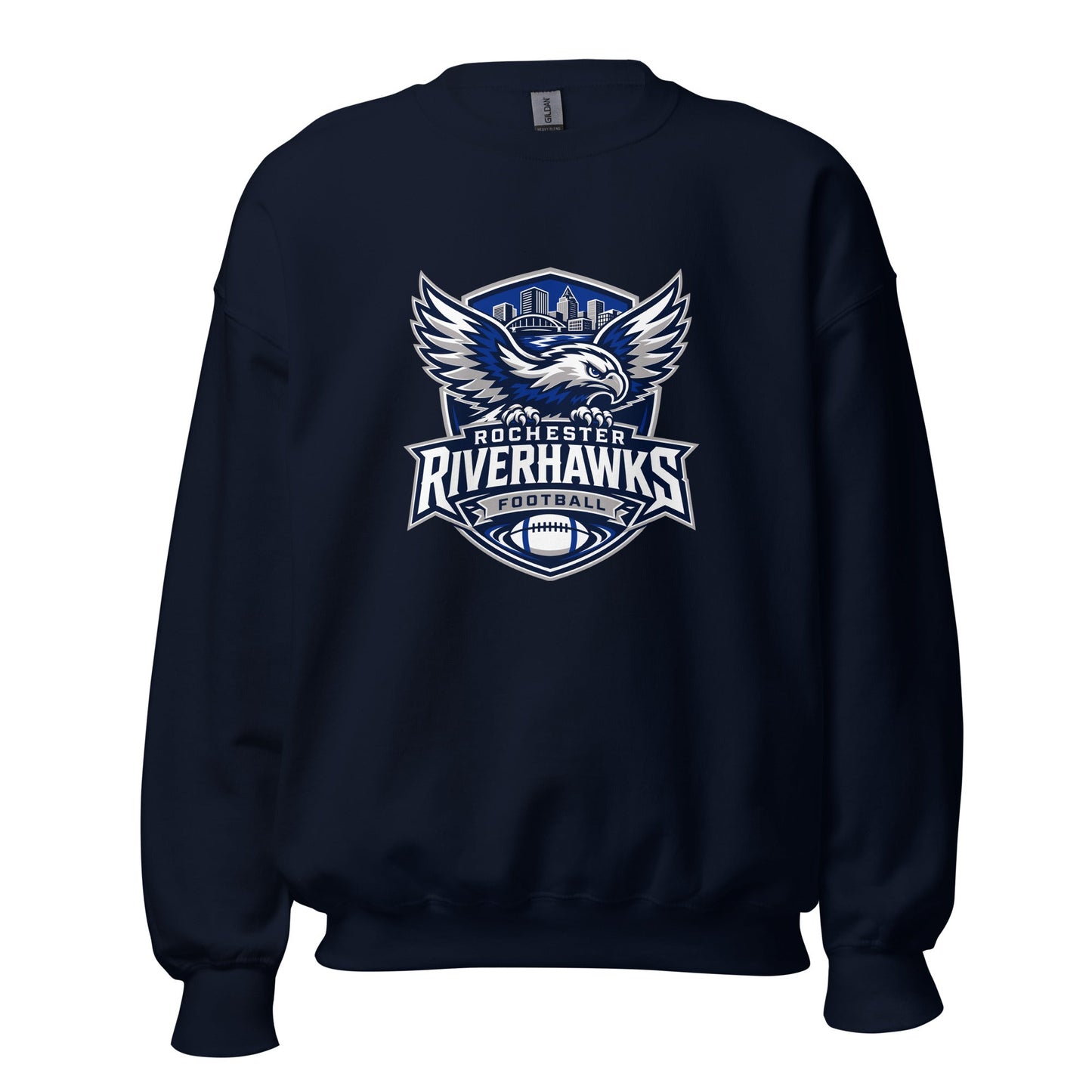 Classic | Sweatshirt | Rochester Riverhawks | Shield Logo