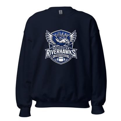 Classic | Sweatshirt | Rochester Riverhawks | Shield Logo