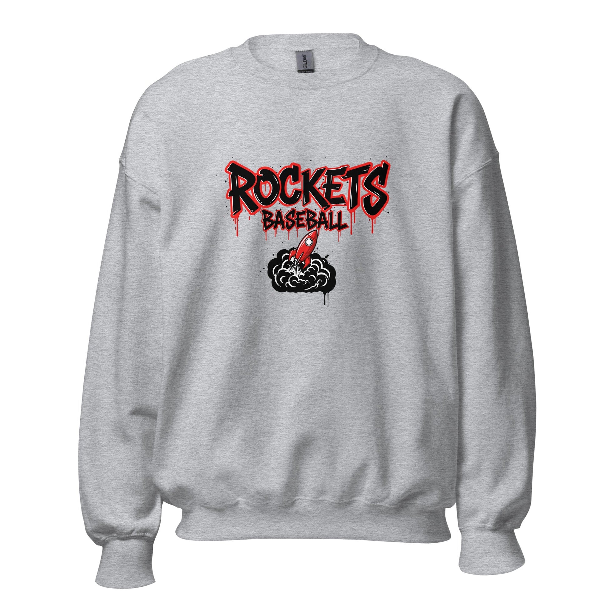 Classic | Sweatshirt | Rockets Baseball | Alt Logo 2