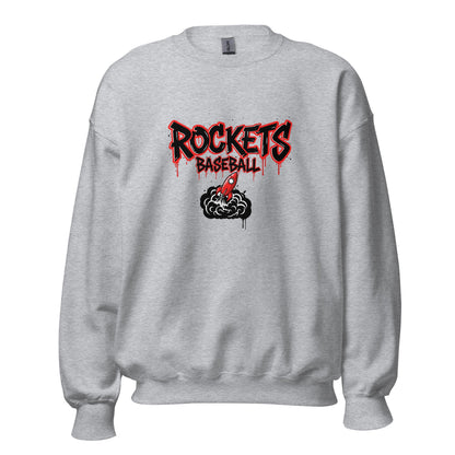 Classic | Sweatshirt | Rockets Baseball | Alt Logo 2