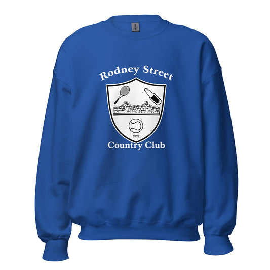 Classic | Sweatshirt | Rodney Street CC Tennis | Crest Logo