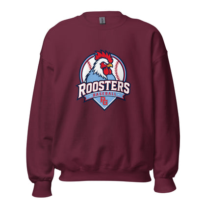 Classic | Sweatshirt | Rooster Nation | Athletic Crest Logo