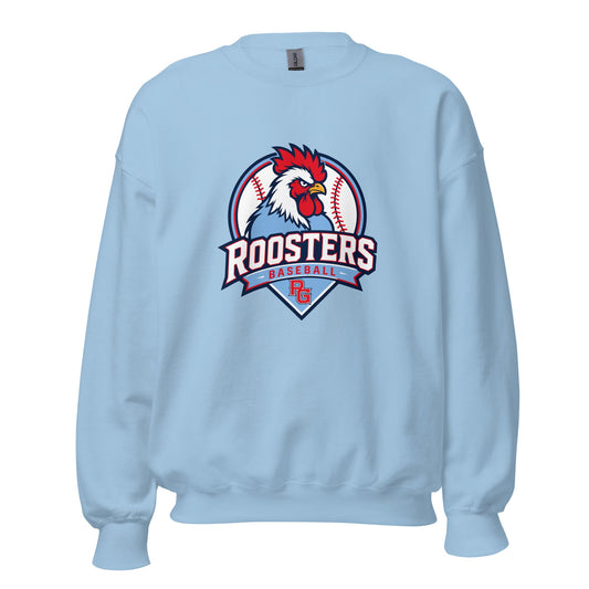 Classic | Sweatshirt | Rooster Nation | Athletic Crest Logo