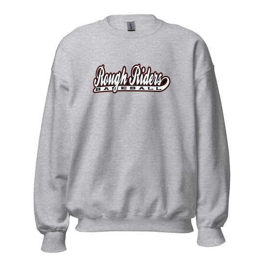 Classic | Sweatshirt | Rough Riders | Baseball Script Logo