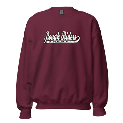 Classic | Sweatshirt | Rough Riders | Baseball Script Logo