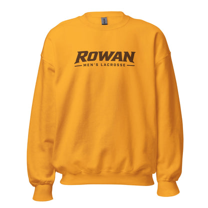 Classic | Sweatshirt | Rowan Men’s Lacrosse | Modern Script Logo