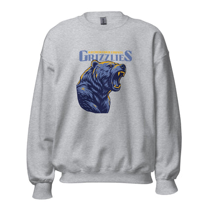 Classic | Sweatshirt | Rutherford County Grizzlies Football | Big Grizzlies Logo