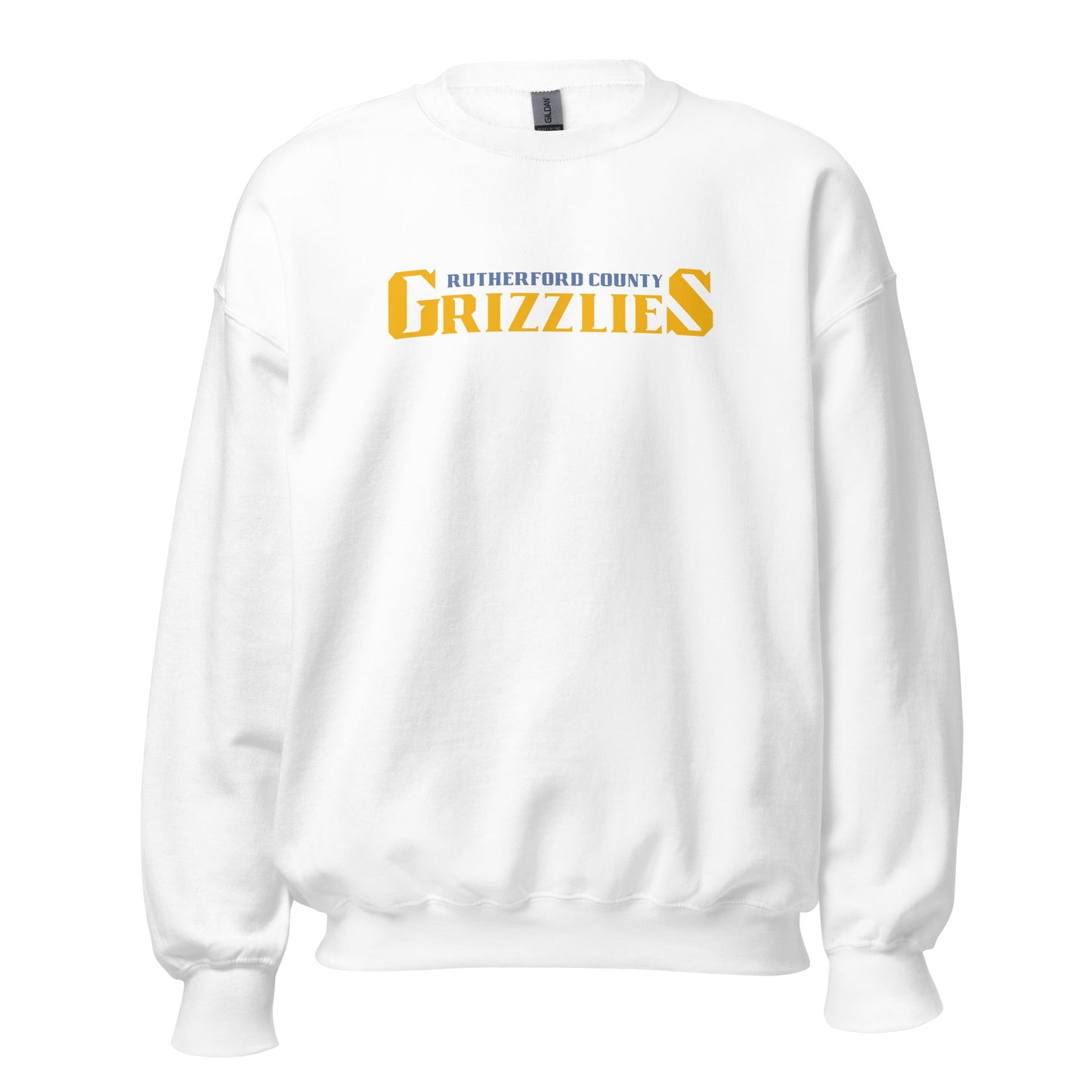 Classic | Sweatshirt | Rutherford County Grizzlies Football | Script Logo