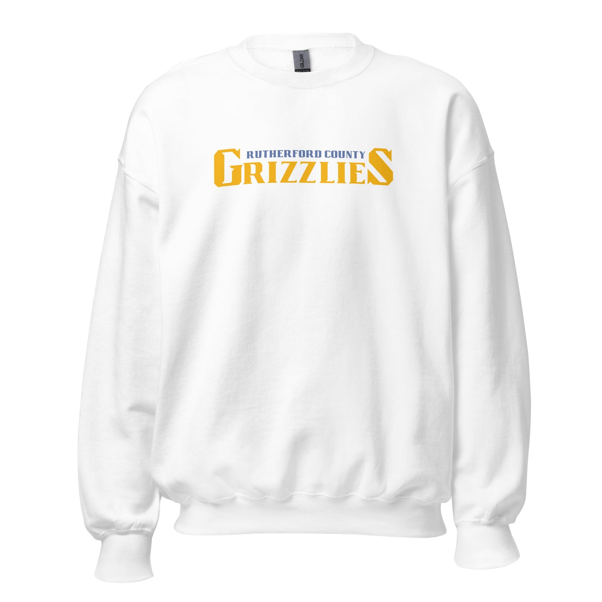 Classic | Sweatshirt | Rutherford County Grizzlies Football | Script Logo