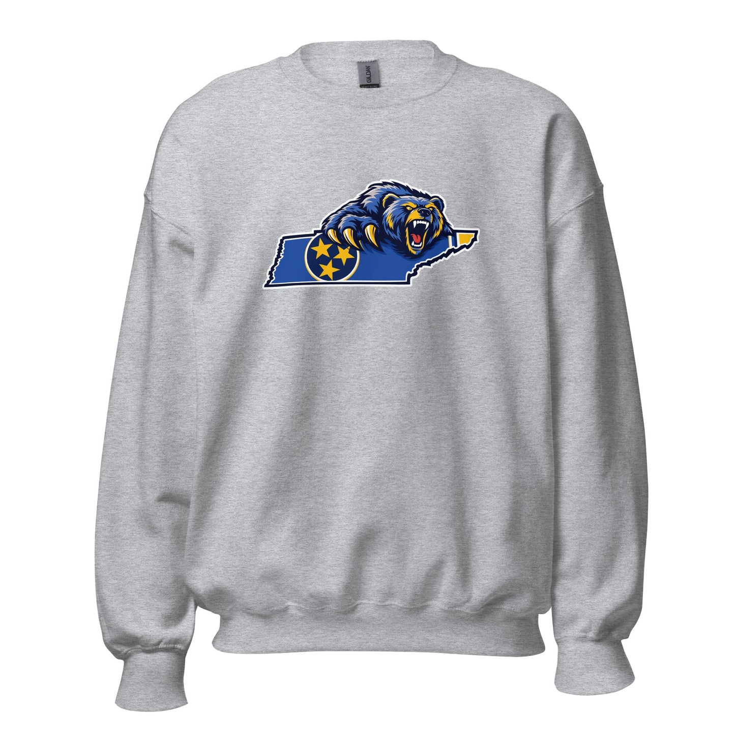 Classic | Sweatshirt | Rutherford County Grizzlies Football | Tennessee Logo