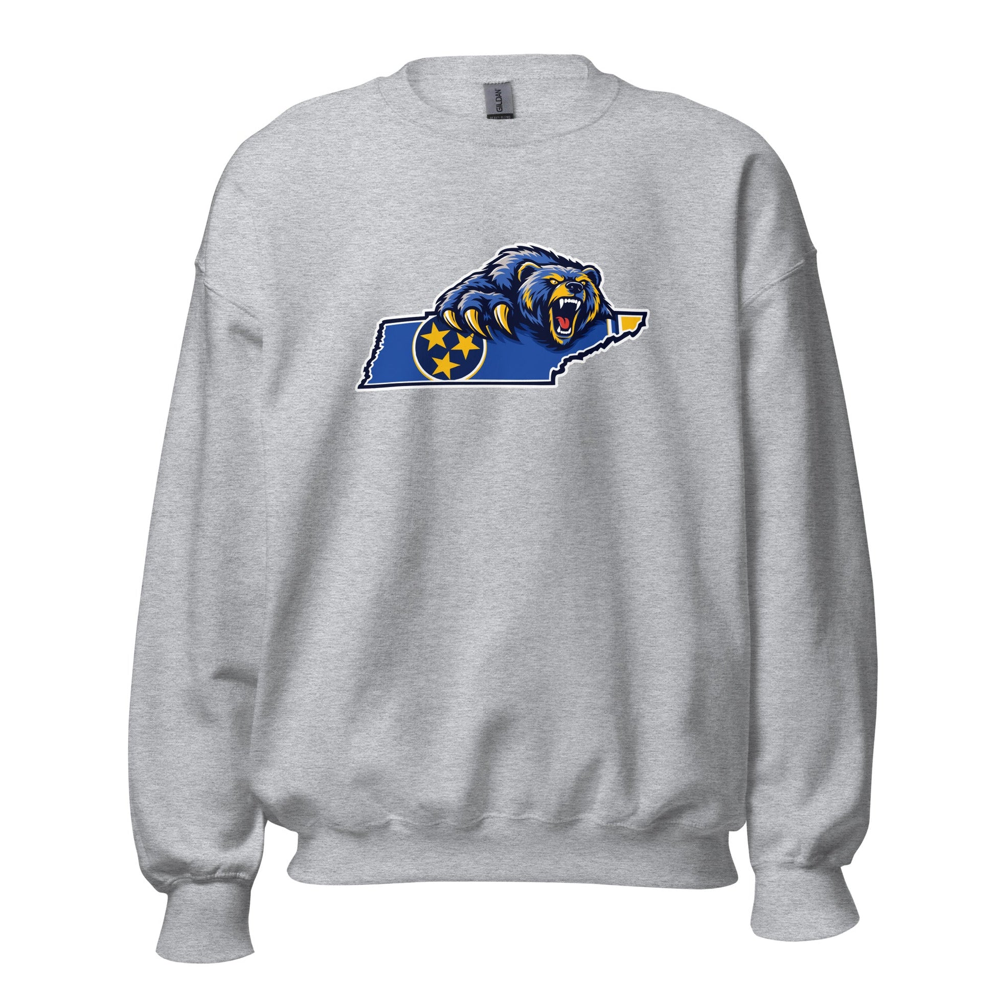 Classic | Sweatshirt | Rutherford County Grizzlies Football | Tennessee Logo