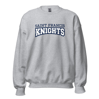Classic | Sweatshirt | Saint Francis School | Modern Script Logo