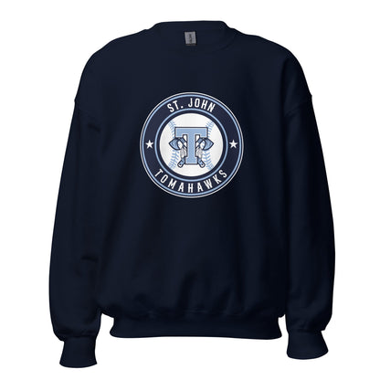 Classic | Sweatshirt | Saint John Tomahawks | Badge Logo