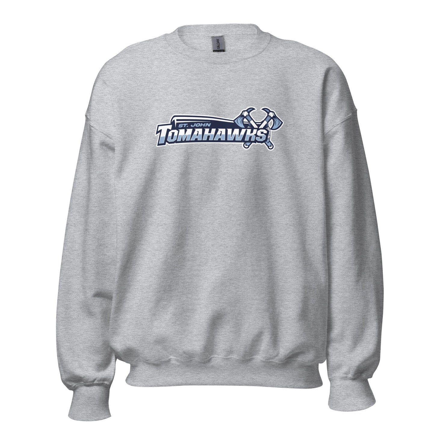 Classic | Sweatshirt | Saint John Tomahawks | Script Logo