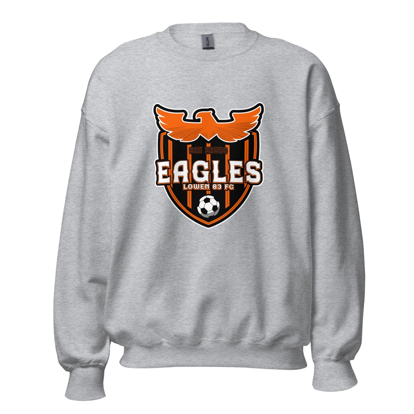 Classic | Sweatshirt | San Bruno Eagles | Shield Logo