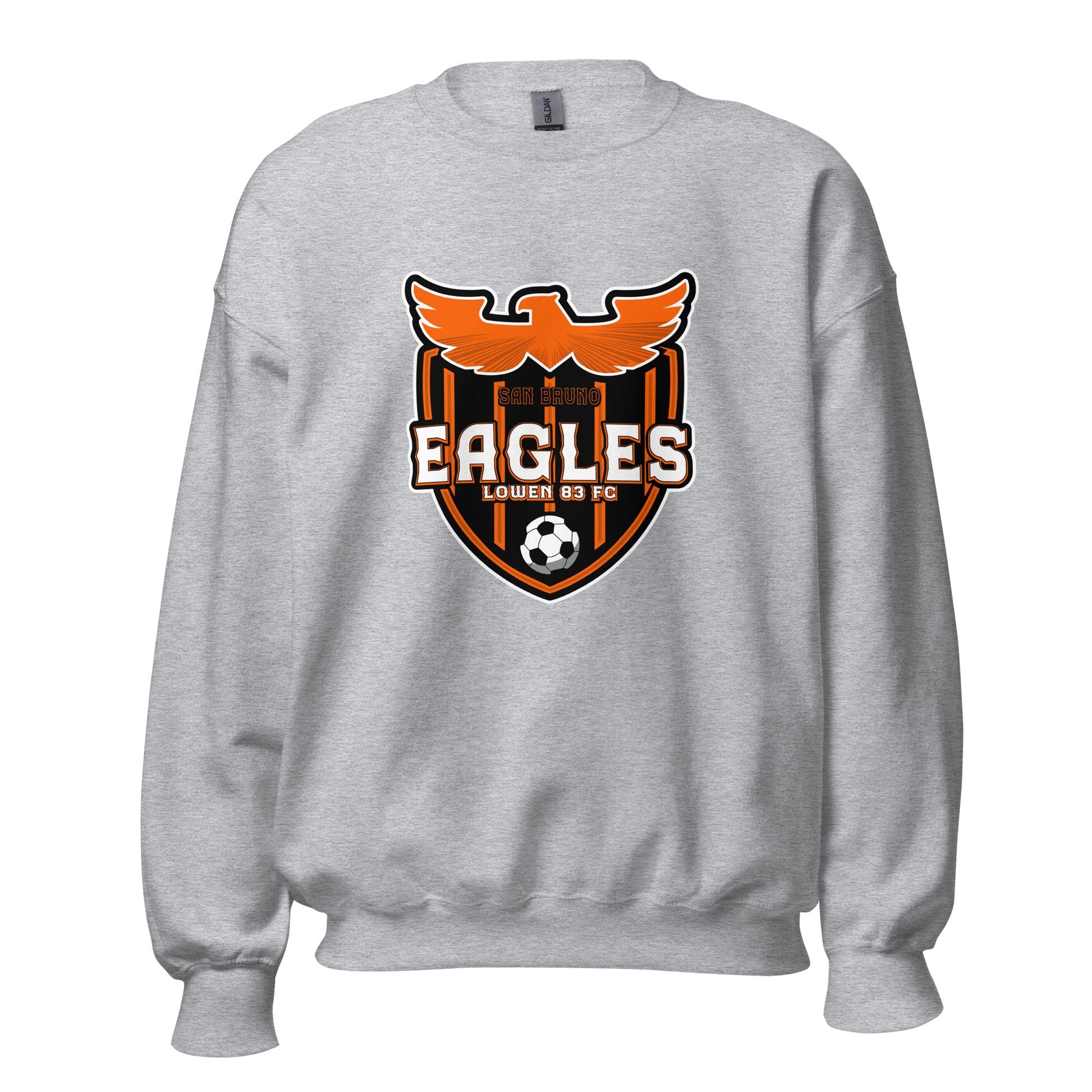 Classic | Sweatshirt | San Bruno Eagles | Shield Logo