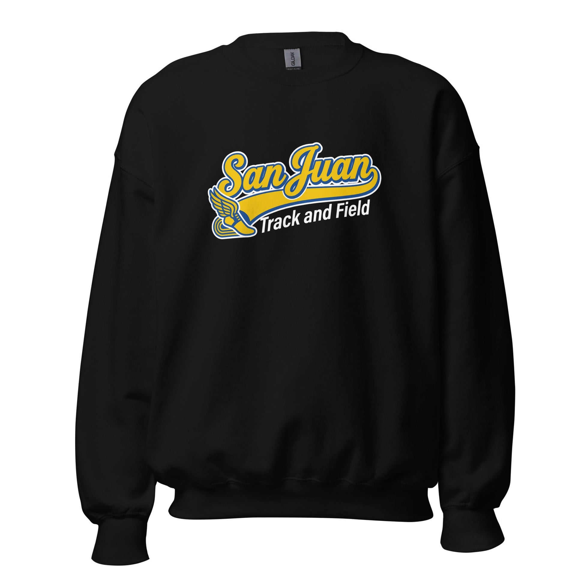 Classic | Sweatshirt | San Juan Track and Field | Script Logo