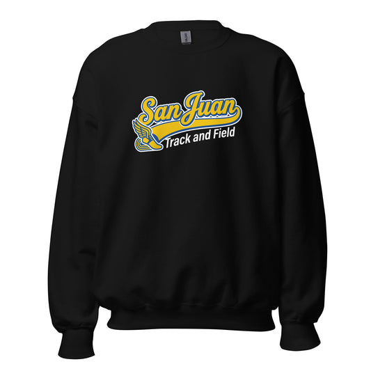 Classic | Sweatshirt | San Juan Track and Field | Script Logo