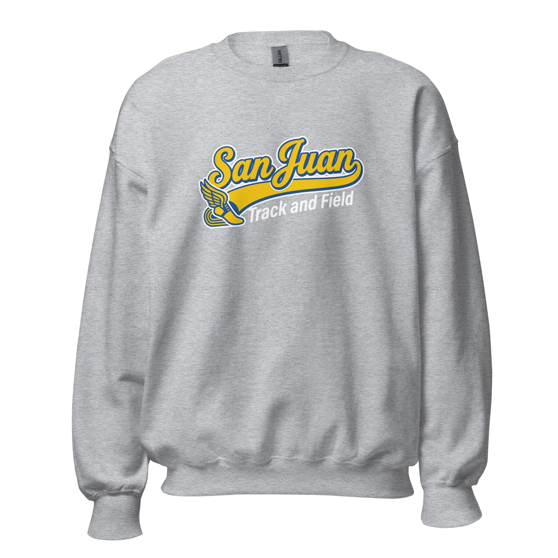 Classic | Sweatshirt | San Juan Track and Field | Script Logo