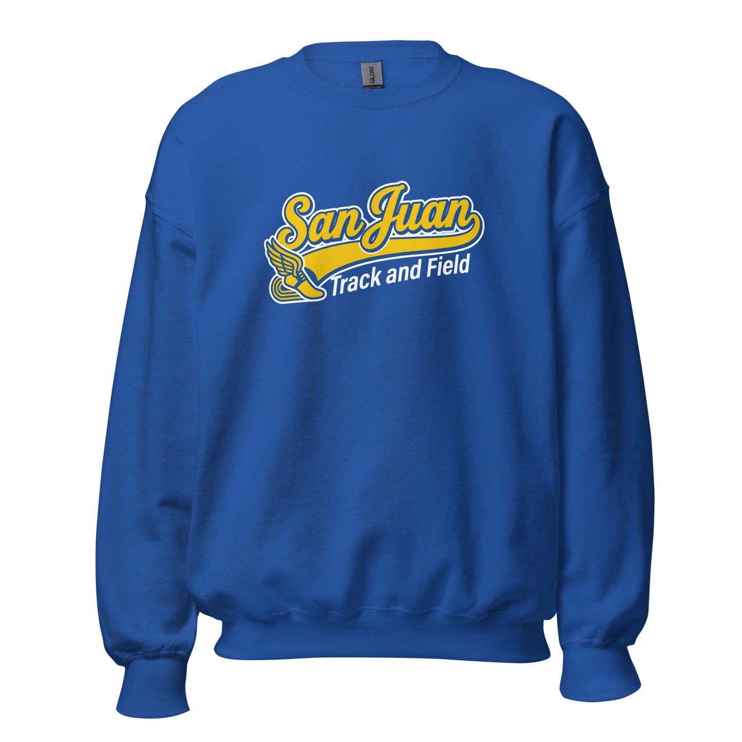 Classic | Sweatshirt | San Juan Track and Field | Script Logo
