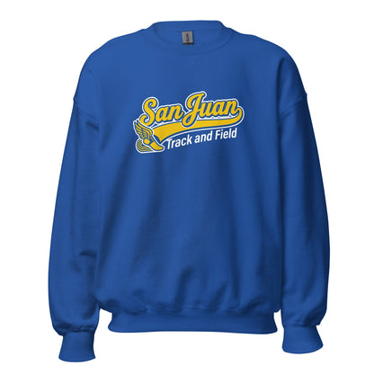 Classic | Sweatshirt | San Juan Track and Field | Script Logo
