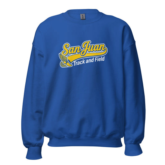 Classic | Sweatshirt | San Juan Track and Field | Script Logo