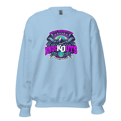 Classic | Sweatshirt | Sand Mountain Knockouts | Ball & Bat Logo