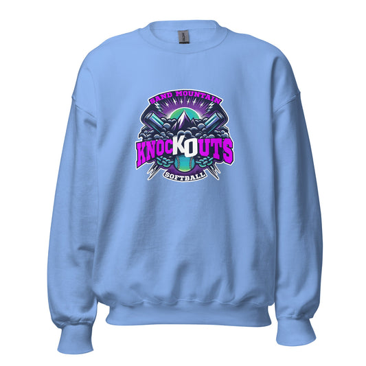 Classic | Sweatshirt | Sand Mountain Knockouts | Ball & Bat Logo