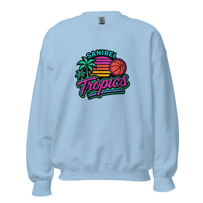Classic | Sweatshirt | Sanibel Tropics | Coastal Clash Logo