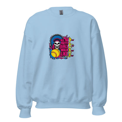 Classic | Sweatshirt | Savage Softball | Varsity Vanguard Logo