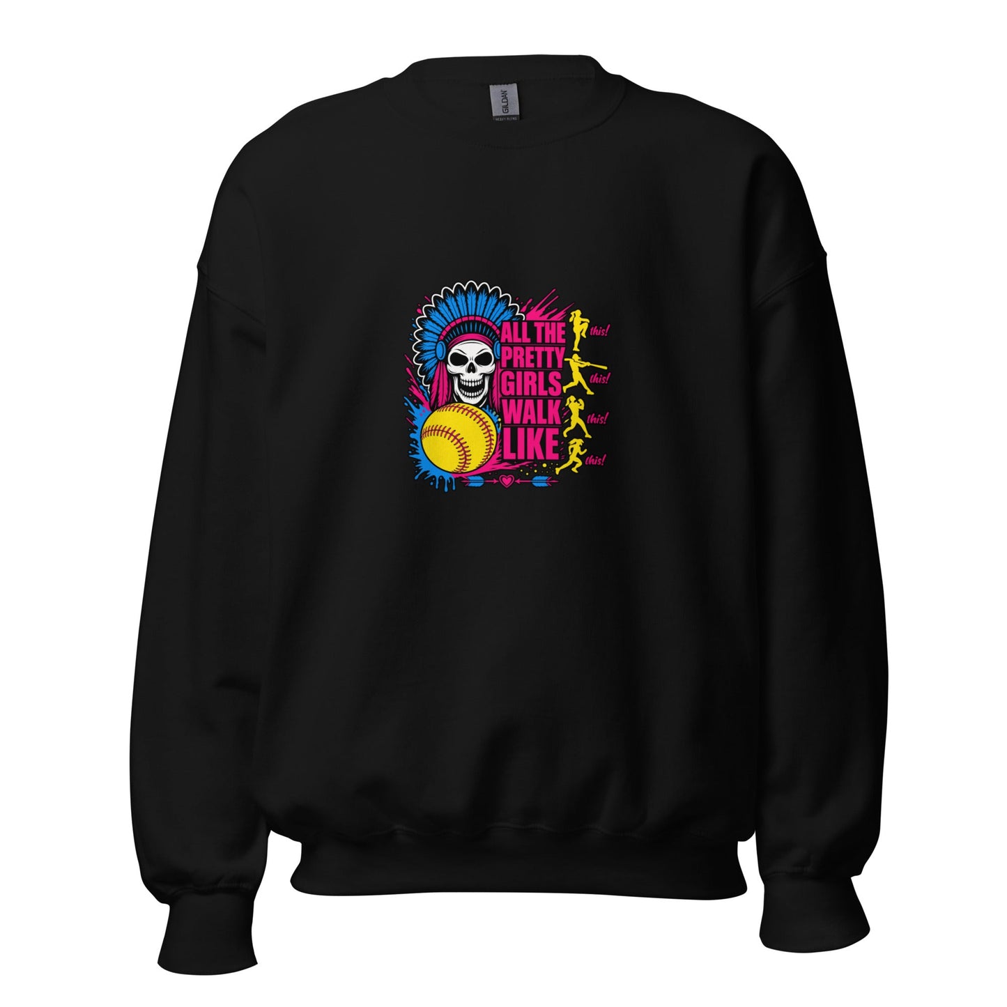 Classic | Sweatshirt | Savage Softball | Varsity Vanguard Logo