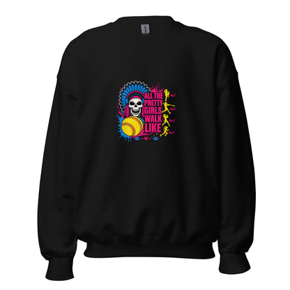 Classic | Sweatshirt | Savage Softball | Varsity Vanguard Logo