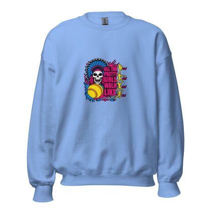 Classic | Sweatshirt | Savage Softball | Varsity Vanguard Logo