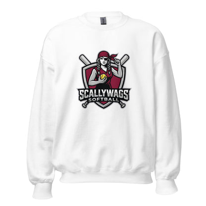 Classic | Sweatshirt | Scallywags Softball | Crest Logo