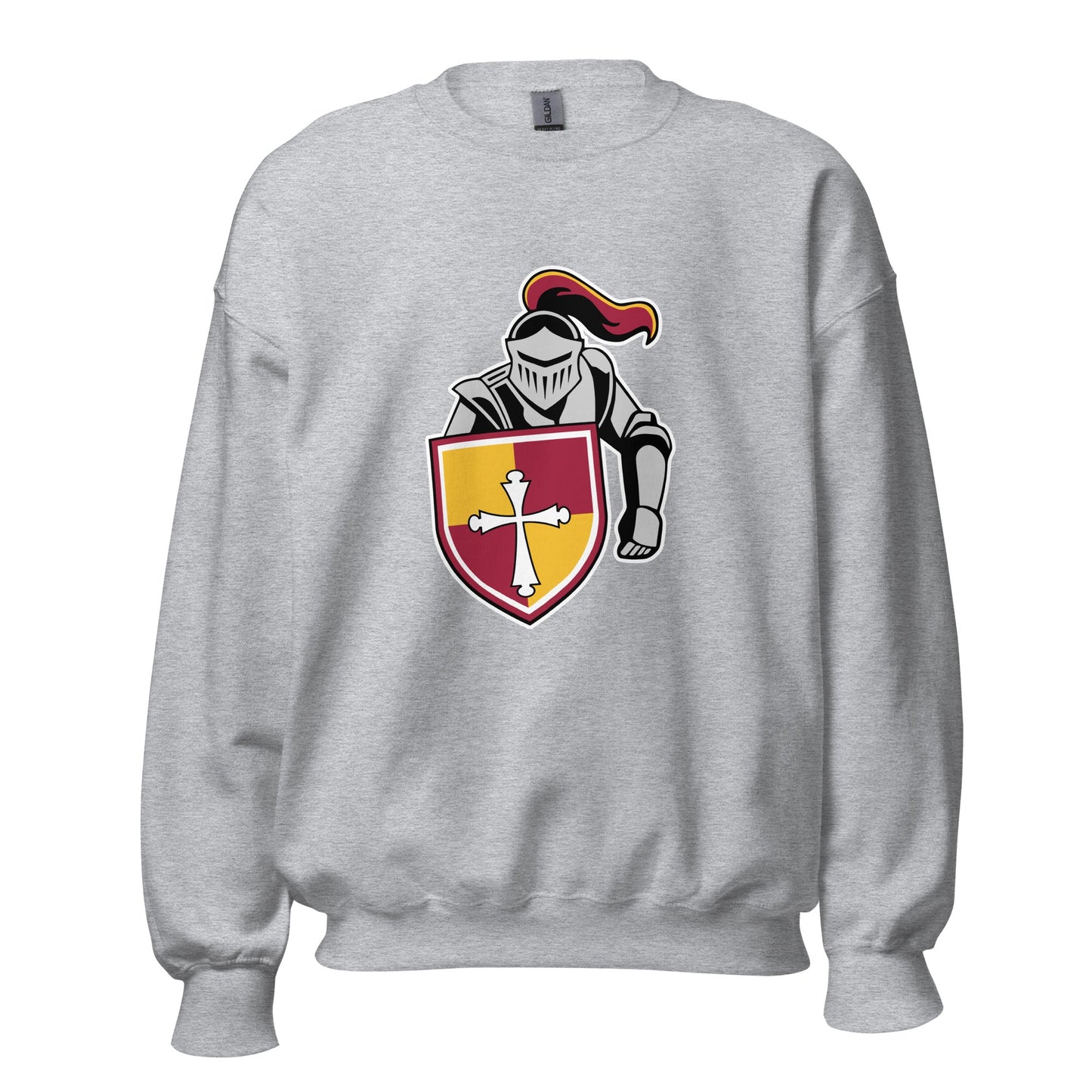 Classic | Sweatshirt | Scecina High School Track and Field | Crusader Logo