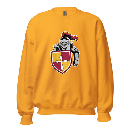 Classic | Sweatshirt | Scecina High School Track and Field | Crusader Logo