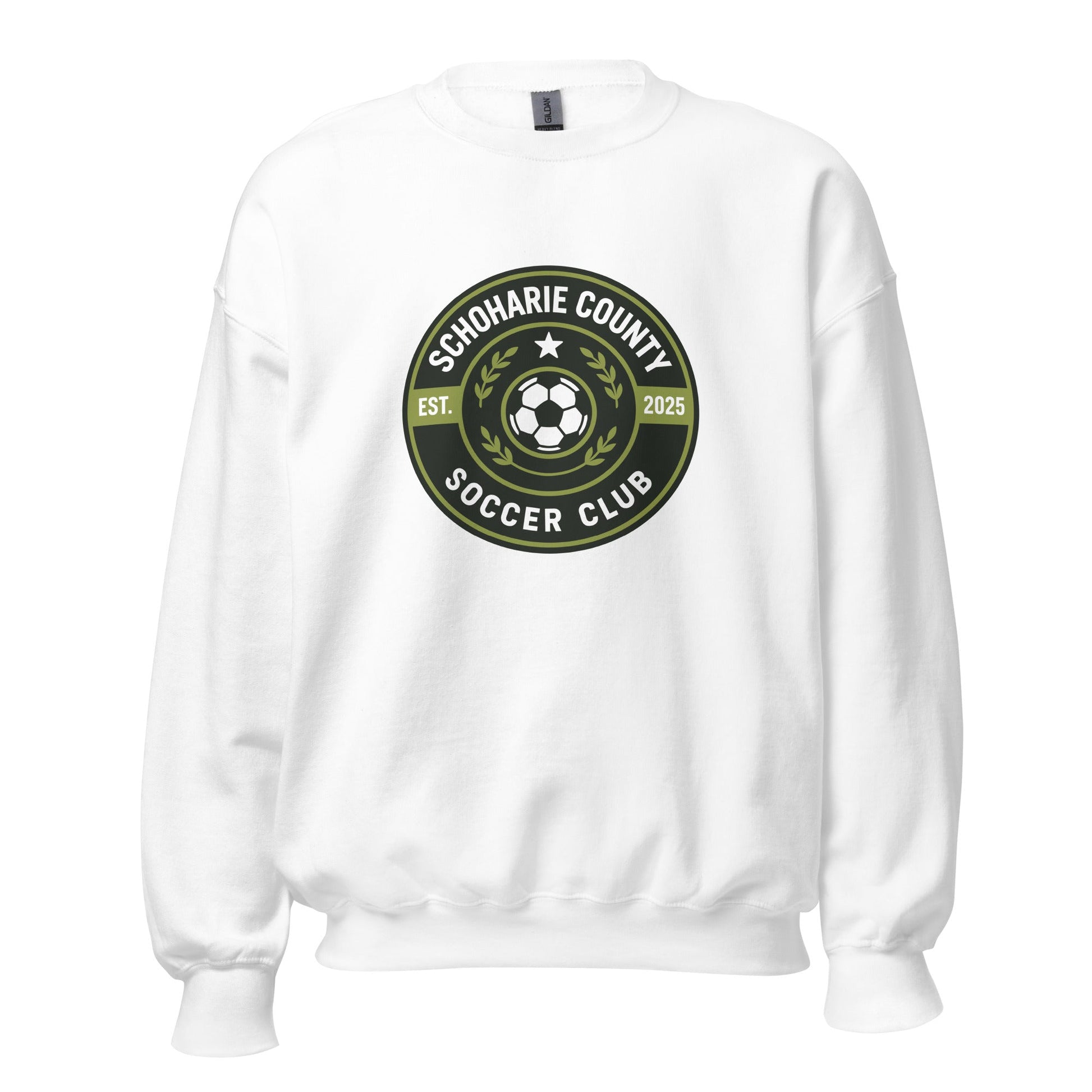 Classic | Sweatshirt | Schoharie County Soccer Club | Badge Logo