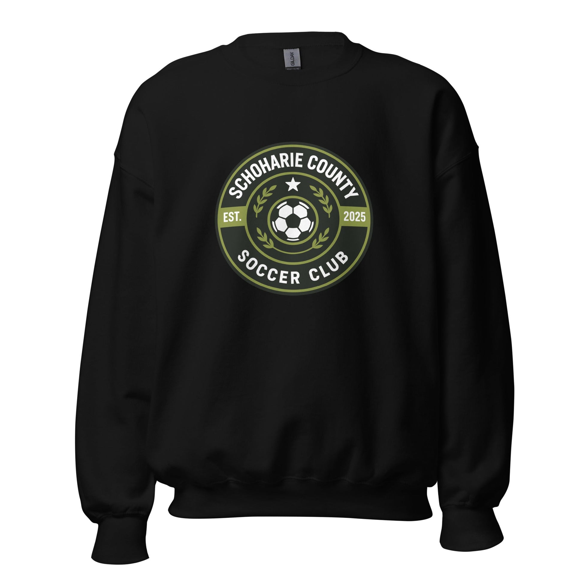 Classic | Sweatshirt | Schoharie County Soccer Club | Badge Logo