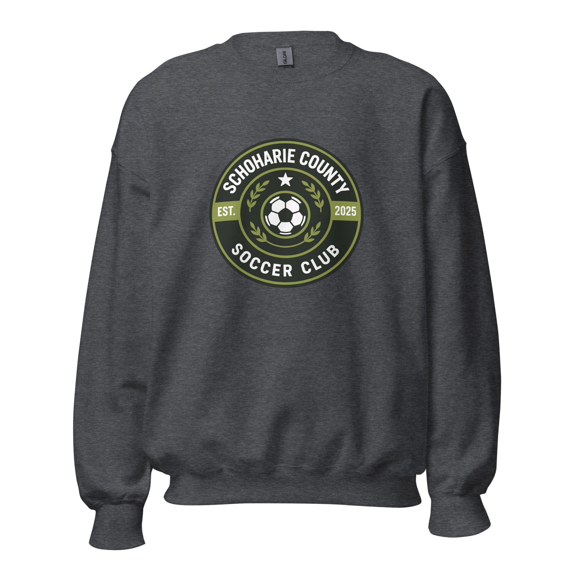 Classic | Sweatshirt | Schoharie County Soccer Club | Badge Logo