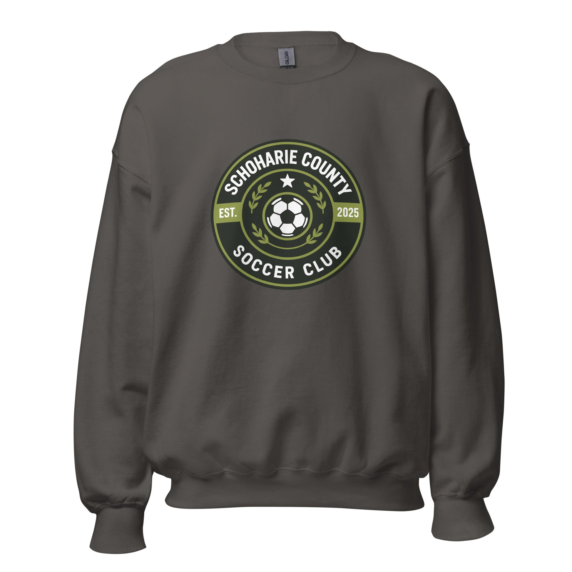 Classic | Sweatshirt | Schoharie County Soccer Club | Badge Logo