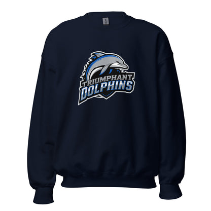 Classic | Sweatshirt | SE Triumphant Dolphins | Dolphins Mascot Logo