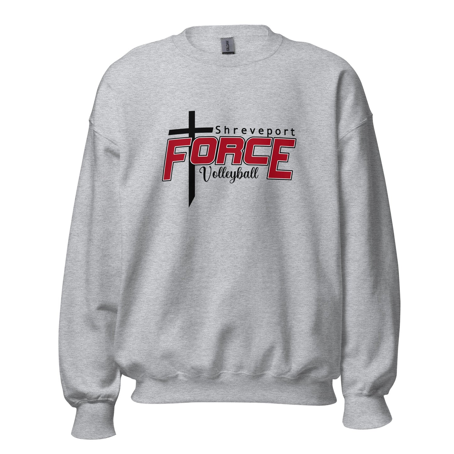 Classic | Sweatshirt | Shreveport Force Volleyball | Crest Logo