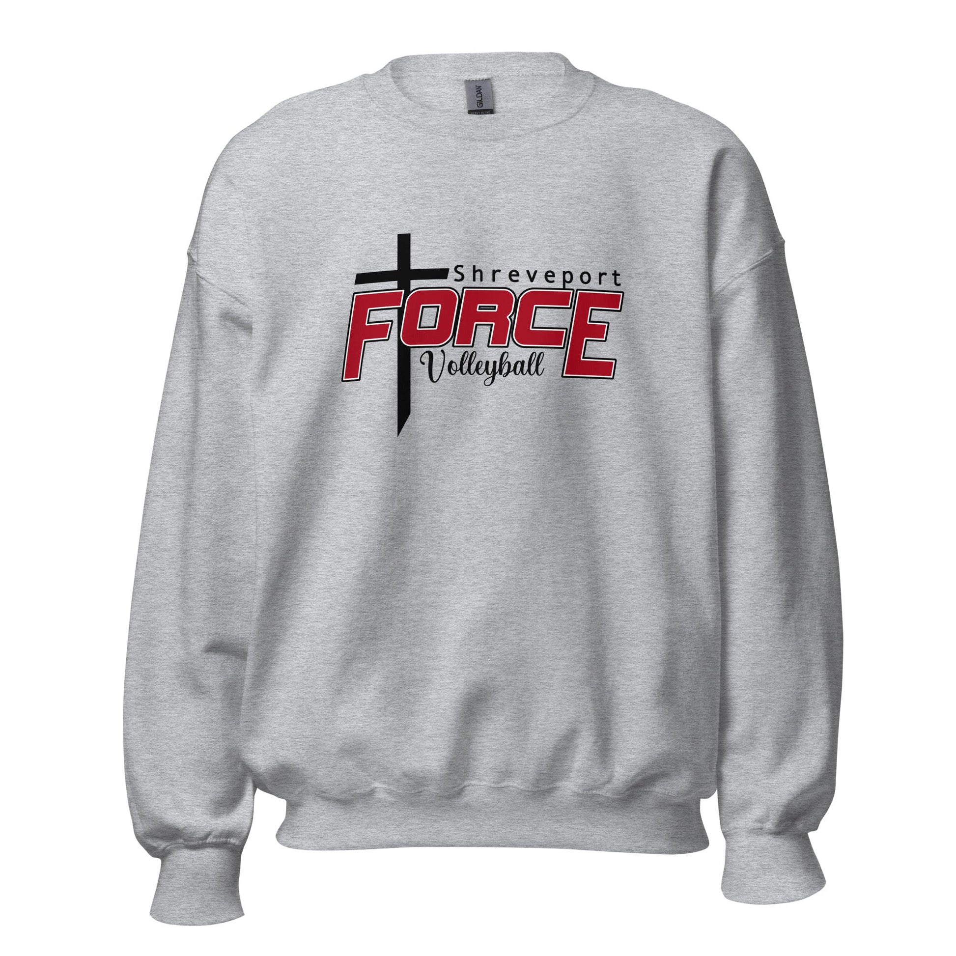Classic | Sweatshirt | Shreveport Force Volleyball | Crest Logo