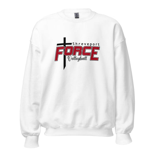 Classic | Sweatshirt | Shreveport Force Volleyball | Crest Logo